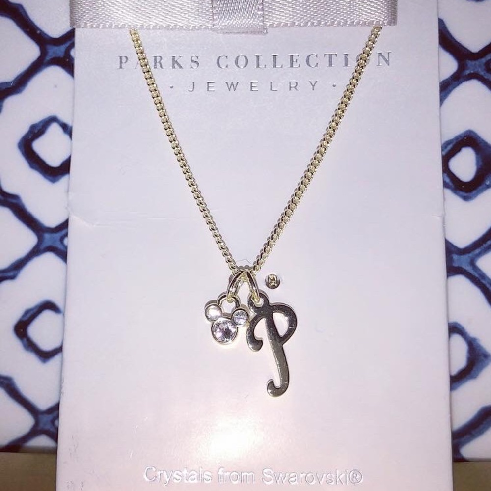 Exclusive DisneyParks Jewelry letter P”